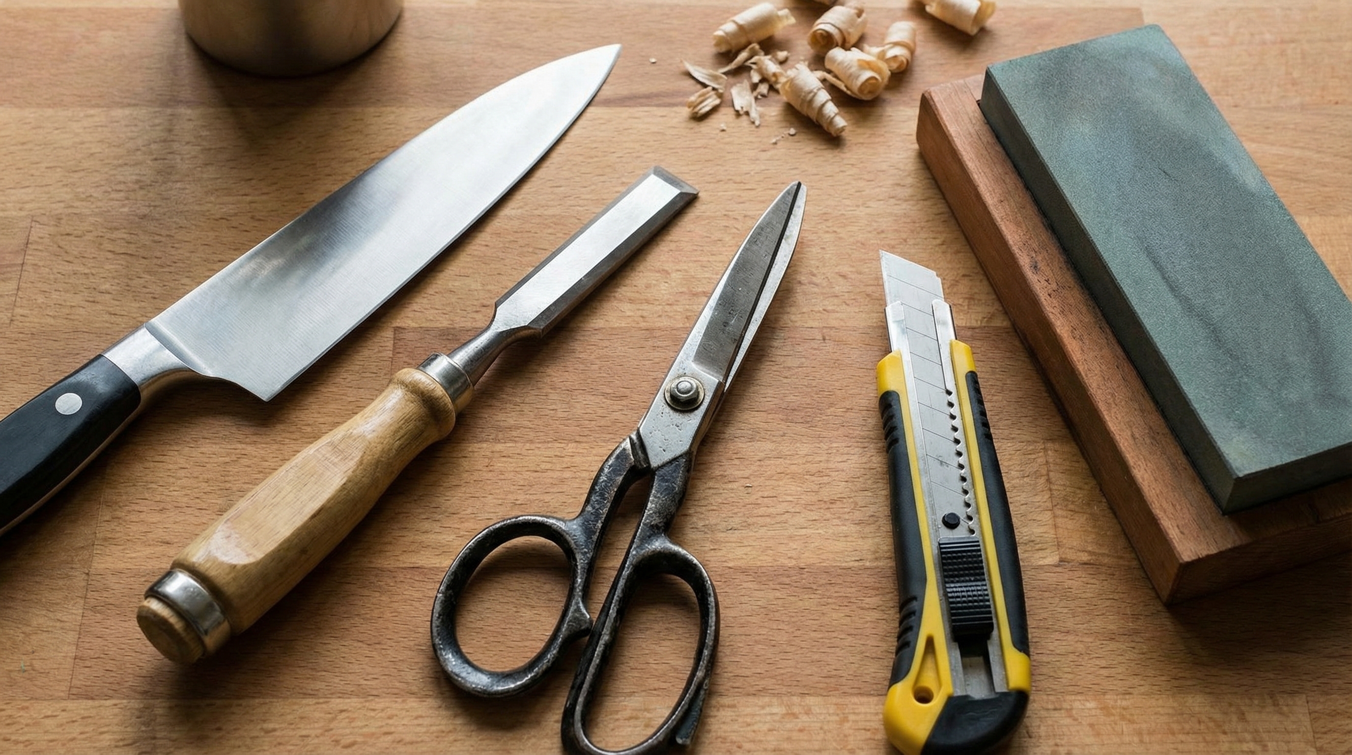 Diversas ferramentas de trabalho